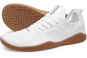 AIRHAS Men's Barefoot Shoes Zero Drop Wide Toe Box Minimalist Gym Shoes for Men Deadlift Cross Training Sneakers