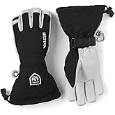 Hestra Army Leather Heli Ski Glove, 5-Finger Snow Glove for Skiing & Snowboarding for Men & Women