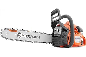 Husqvarna 435 Gas Chainsaw, 40-cc 2.2-HP, 2-Cycle X-Torq Engine, 16 Inch Chainsaw with Smart Start, For Wood Cutting and Tree Trimming, 970612116
