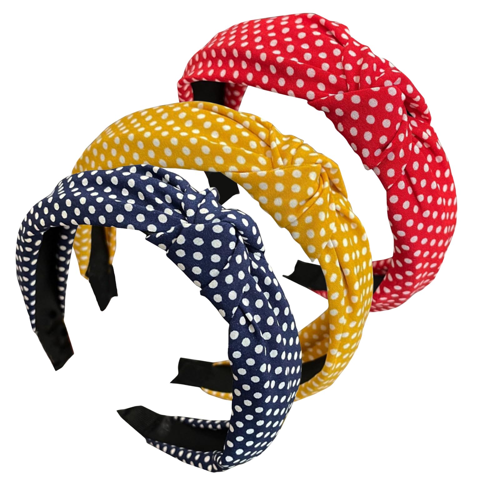 scicent Headbands for Women's Hair Fashion Elastic Twist Hair Bands Knot Fabric Headbands 019 — image 1
