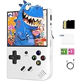 RG35XX Plus Handheld Game Console, 64G TF Card, Linux System Quad core Retro Video Games Console, 3.5 Inch IPS Screen Retro Game Console Support Gamepad and HDMI Output TV