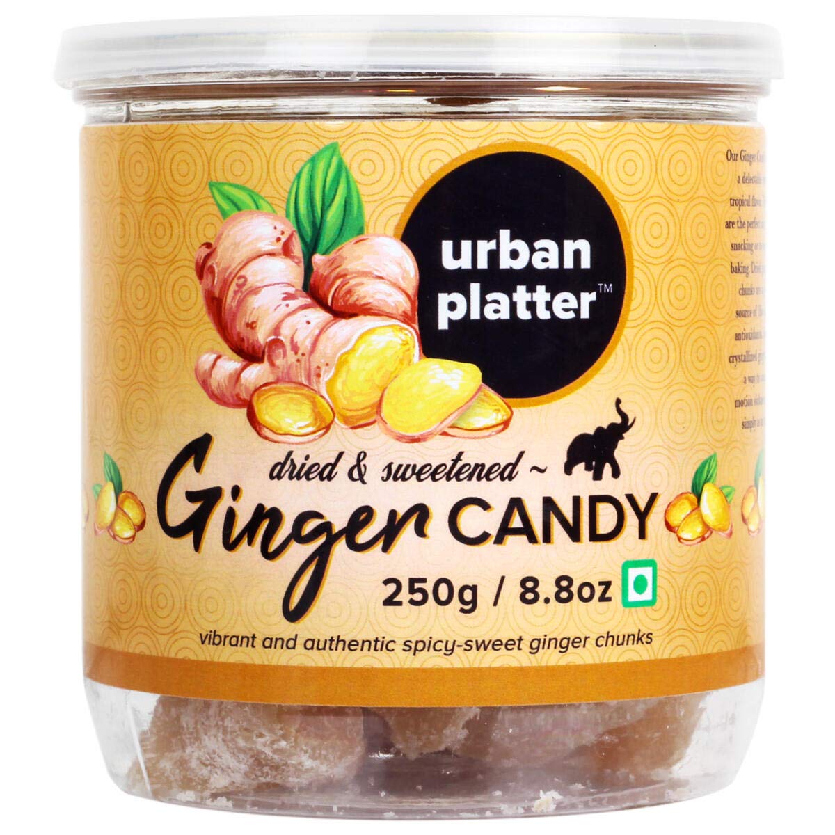 Urban Platter Dried Ginger Candy, 250g Amazon.in Grocery & Gourmet Foods