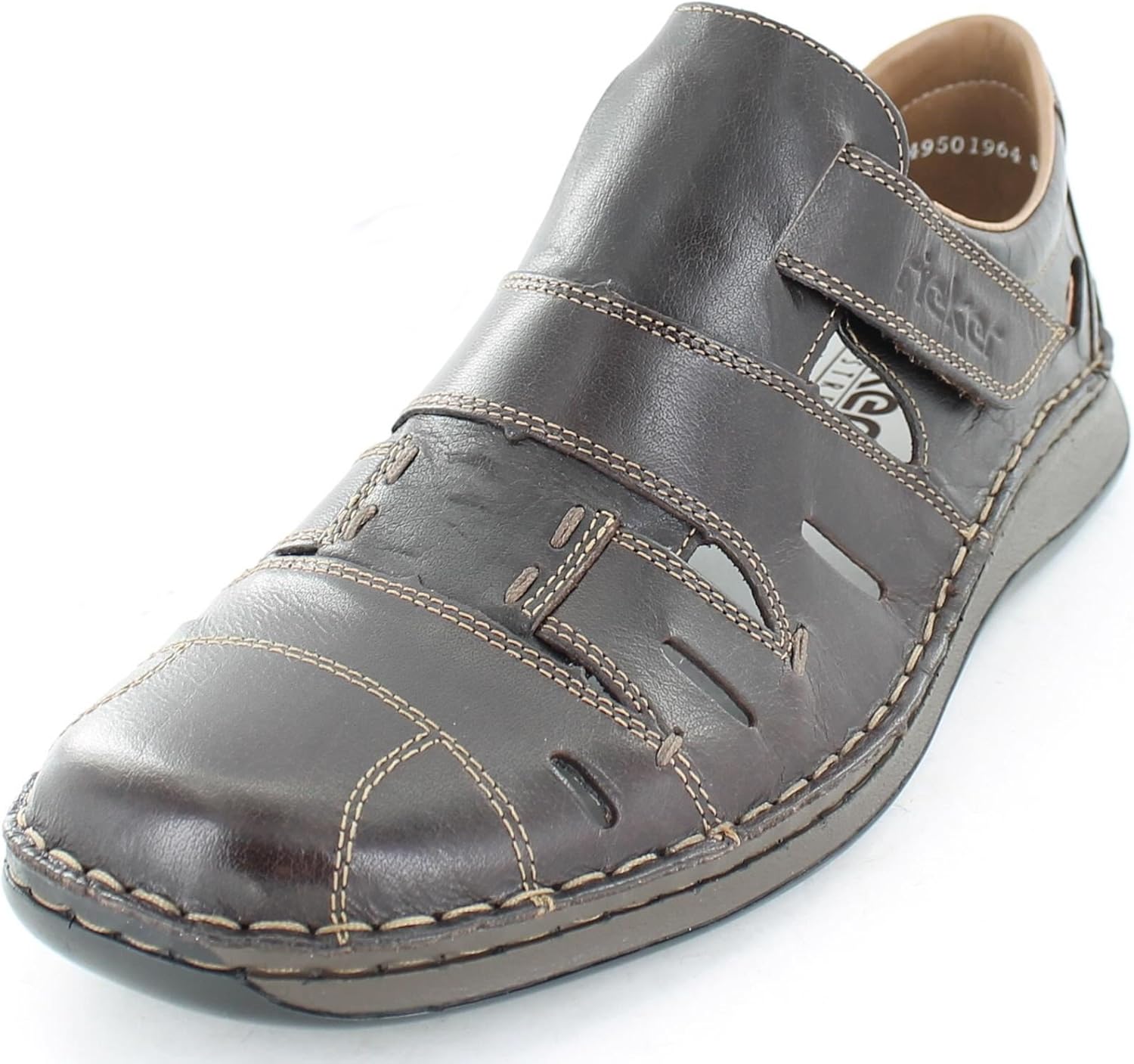 mens wide closed toe sandals