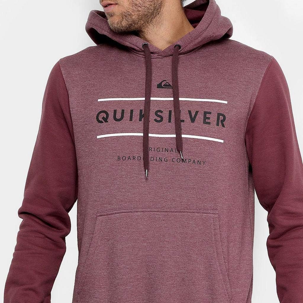 moletom quiksilver vinho