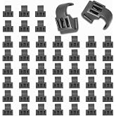 86 Degree Angle Restrictor Restriction Clips (50Pack), Hinge Restrictors | for Cabinet Doors, Fit for Face Frame Hinges Kitchen Cabinet Door Restraints EH89