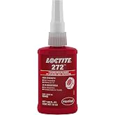 Loctite 88442 Red 272 High Temperature/Strength Thread Locker, 50 mL Bottle | High Temperature, High Strength