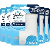 Glade PlugIns Air Freshener Warmer, Scented and Essential Oils for Home and Bathroom, Up to 50 Days on Low Setting, 5 Count