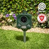 Pestbye Waterproof Ultrasonic Cat Repeller with Ground Stake Battery Powered view 2