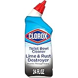 Clorox Toilet Bowl Cleaner Lime & Rust Destroyer 24 Ounces (Package May Vary)