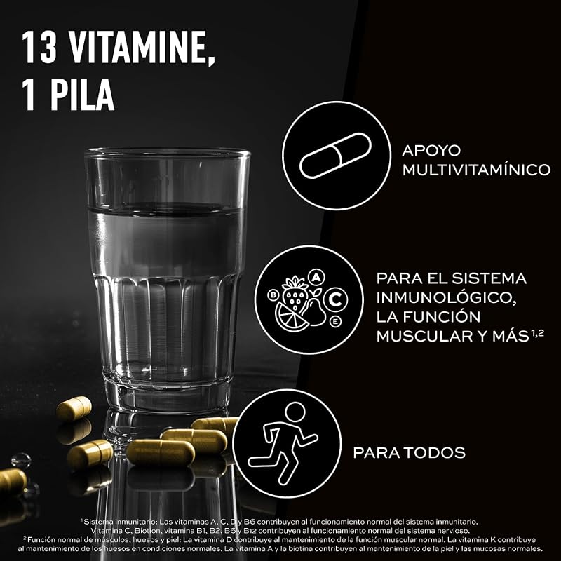 Vitamin Stack, cápsulas multivitamínicas, 120 unidades