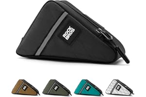 ROCKBROS Bike Frame Pouch Triangle Bike Pouch - Waterproof Small Bicycle Accessories for Boys Girls Men Women, Universally Compatible with Road Bikes, Brompton Bikes, Folding Bikes and Kids' Bikes