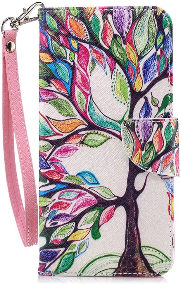 Best lg stylo 4 case kickstand flip pu wallet leather wrist strap 2018