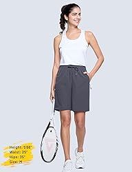 MAGCOMSEN Hiking Shorts for Women with Pockets