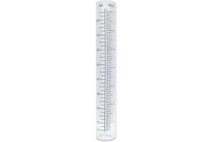 SUNSET VISTA DESIGNS Sunset Vista 8.25 Inches x 1.25 Inches Rain Gauge Glass Tube