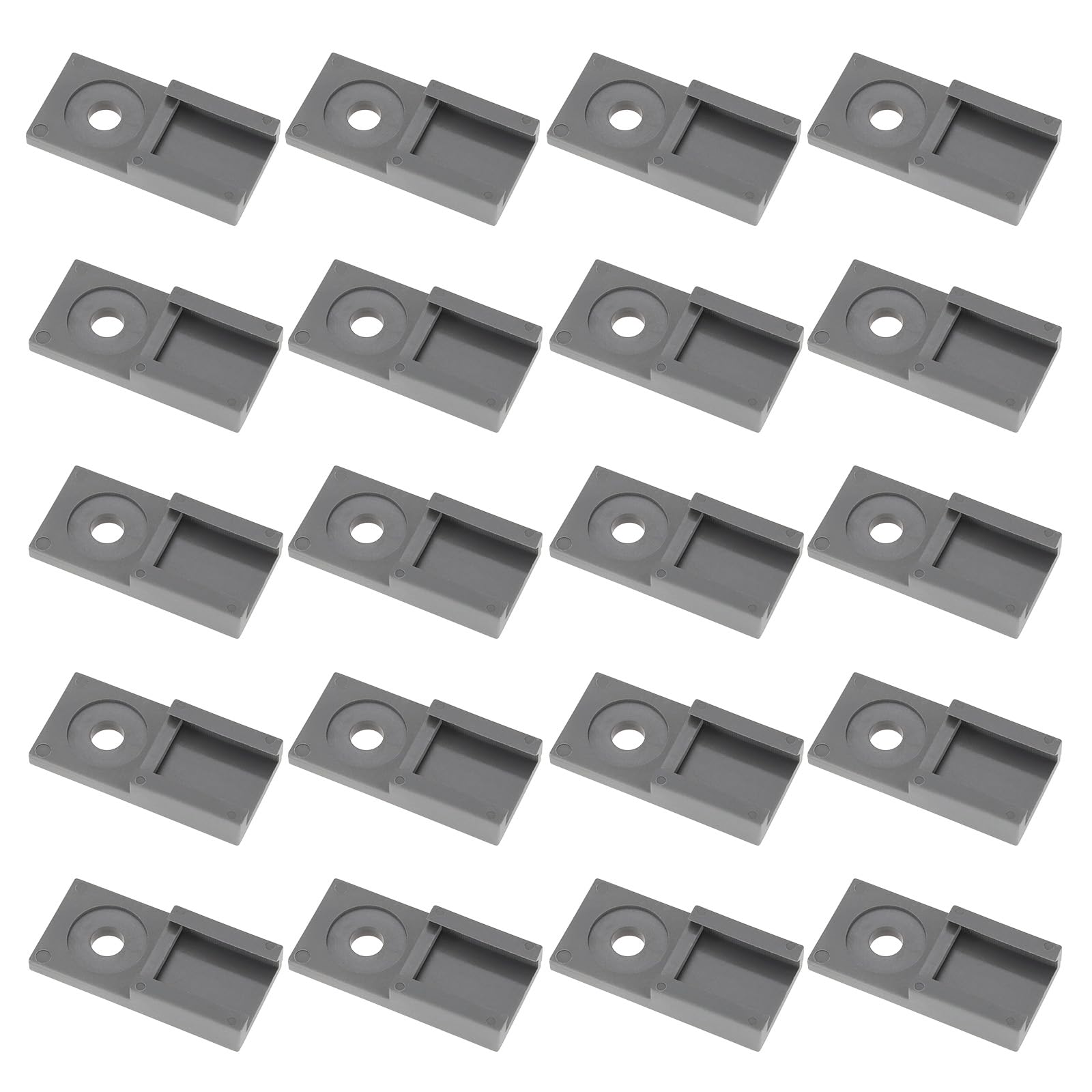 SG Store 20PCS Mounting Clip Automotive Connector Holder Bracket 1011-026-0205 Compatible with Deutsch DT DTM DTHD DTP Series Connectors