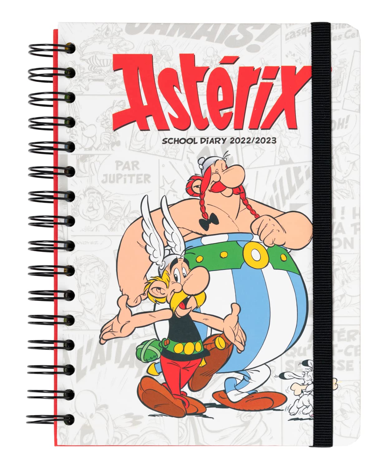 Grupo Erik: Official Asterix Diary 2022-2023 | Back To School 12 Months Academic Diary 2022-2023 Week To View A5 | August 2022 - July 2023 | Mid Year Diary 2022-2023 With Stickers | Asterix Gifts