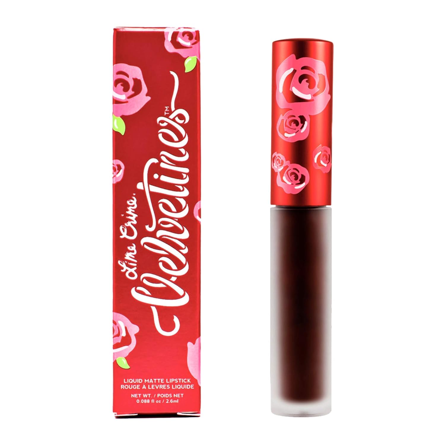 Lime Crime Velvetines Liquid Matte Lipstick, Salem - True Brown - French Vanilla Scent -Long-Lasting Velvety Matte Lipstick - Won't Bleed or Transfer - Vegan