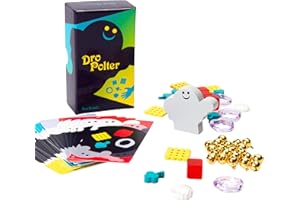 Oink Games DroPolter – Fast-Paced Ghost Memory Party Game | 2–5 Players | Ages 6+ | Portable Travel Game