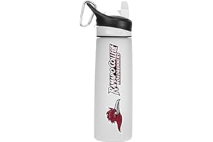 THE FANATIC GROUP Ramapo College of New Jersey Tritan Plastic Frosted Sport Bottle, Design-1 - White