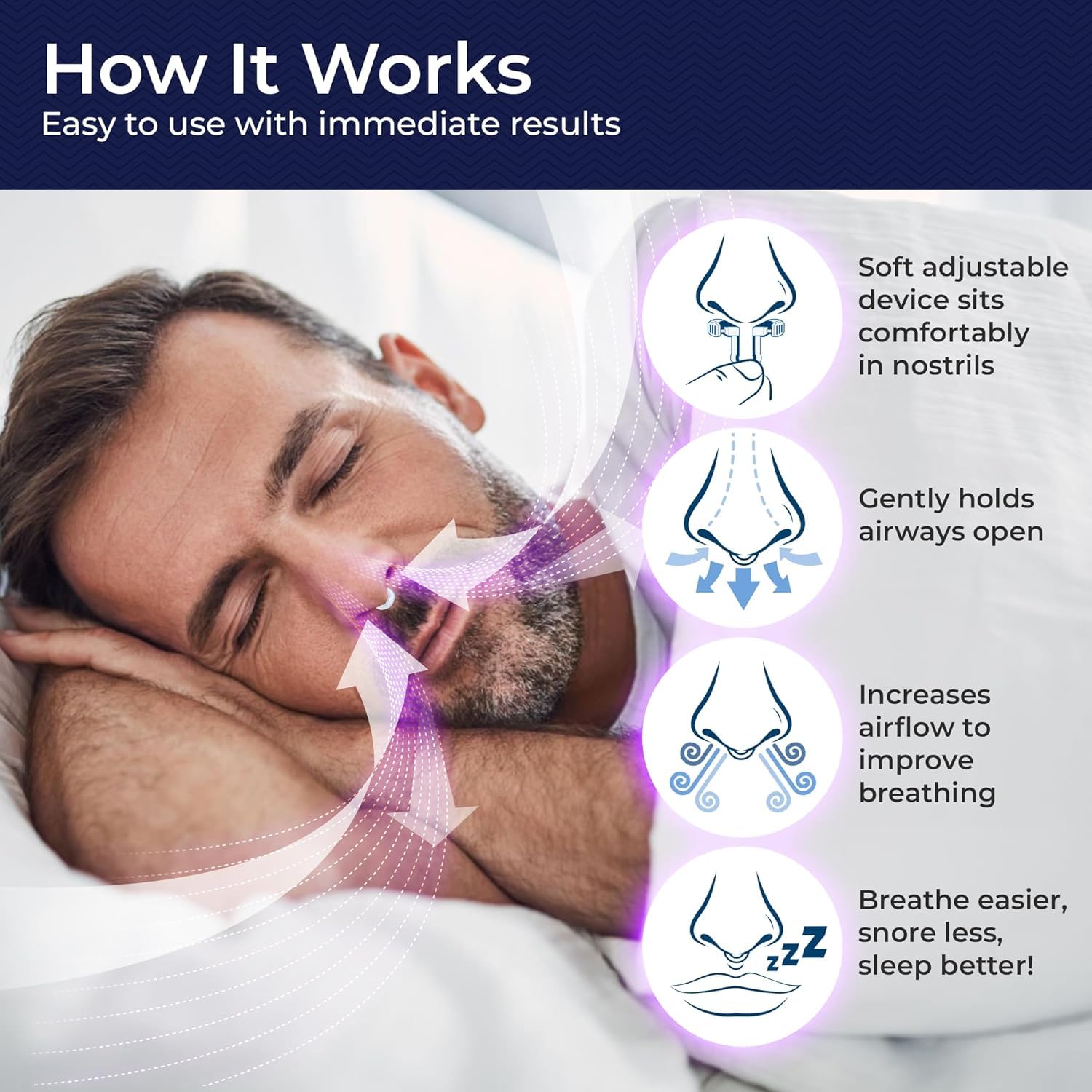 Mua Rhinomed Mute Snore Stopper Nasal Dilator for Snore Reduction Starter Pack Increases Airflow