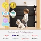 momcozy Retractable Baby Gate Mesh 33 Tall Extends to 55 Wide Doorway Stair Gate view 6