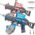 2 Pack Electric Water Guns for Adults Kids, Automatic Water Gun Toys for Kids Ages 4-8 8-12, Large Capacity High Power, 36ft Ultra-Long Range, Summer Pool Outdoor Beach Water Toys for Boys Girls