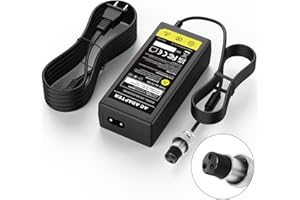 FUTUREBATT 24V 2A Electric Bike Scooter Battery Fast Charger for Razor CC2420 E100 E125 E150 E175 E200 E225S E300 E325S E500 MX350 MX400 PR200 Pocket Mod Rocket, Dirt Quad, Mini Chopper Sunl City Express etc.