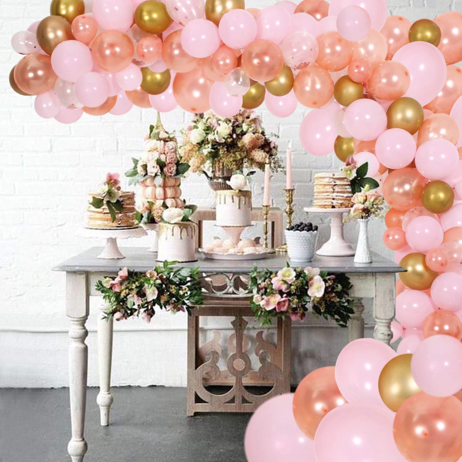 Pink Celebration 21st Birthday Party Tableware Decoration Balloon