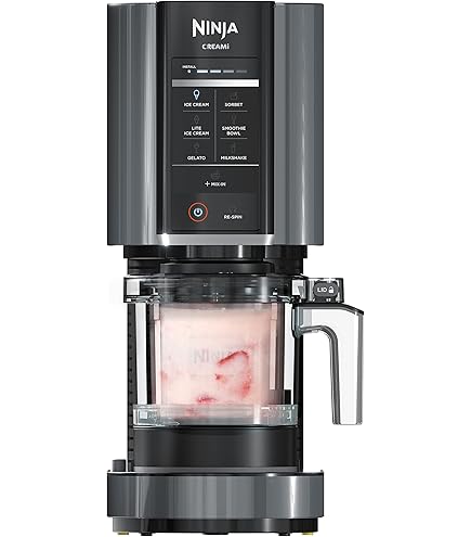 Ninja NC501ME アイスクリームメーカー Ninja Creami Deluxe 11 in 1 Frozen Treat Maker 0.75-Quart Electric