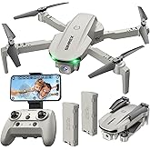 SIMREX Drone With Camera 1080P for Kids And Adults, RC Quadcopter with Altitude Hold, Mini Drone With One Key Start, Waypoint Fly, Headless Mode, 3D Flip, 3 Speeds, Remote Control Drone for Beginners