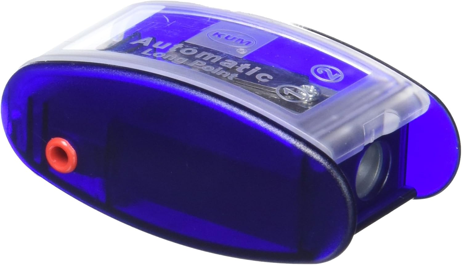 KUM Long Point Pencil Sharpener with Lead Pointer : German Pencil Sharpener : Office Products