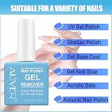 NIFEISHI Gel Nail Polish Remover 15ml Fast Gel Removal 2-5 Min Plant Gel view 6