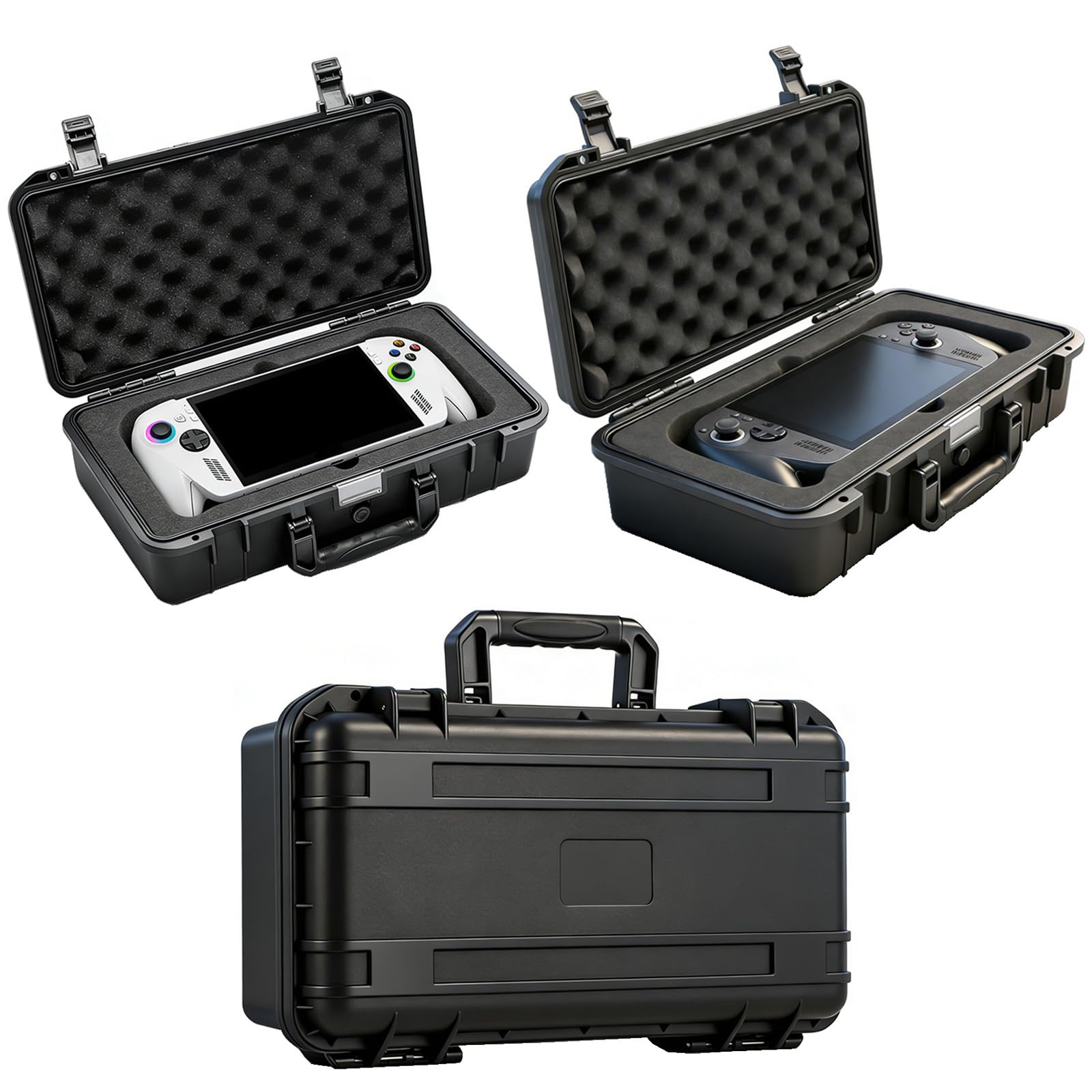JYGamhanbil Hard Shell Carrying Case Waterproof Bag Cover for ASUS ROG Xbox Ally X/ROG Xbox Ally Gaming Handheld Console,Storage Case Professional Bag for Xbox ROG Ally Dock,Power Cord,Accessories