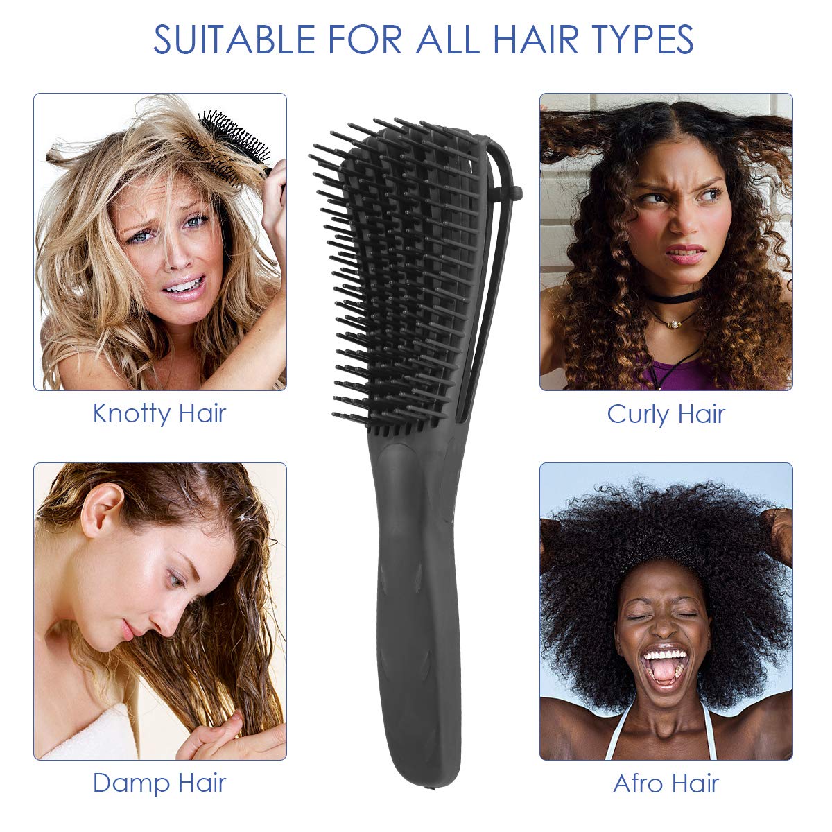 Buy Sunshineface Tangle Hair Brush Detangler Brush For 3a To 4c