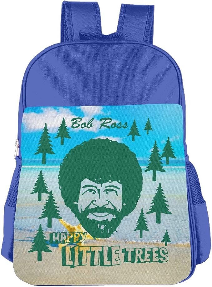 Bob Ross Children's School Bag For 415 Years Old (2