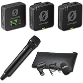 Rode Wireless Pro Wireless Microphone System with Interview Pro Wireless Handheld Condenser Microphone