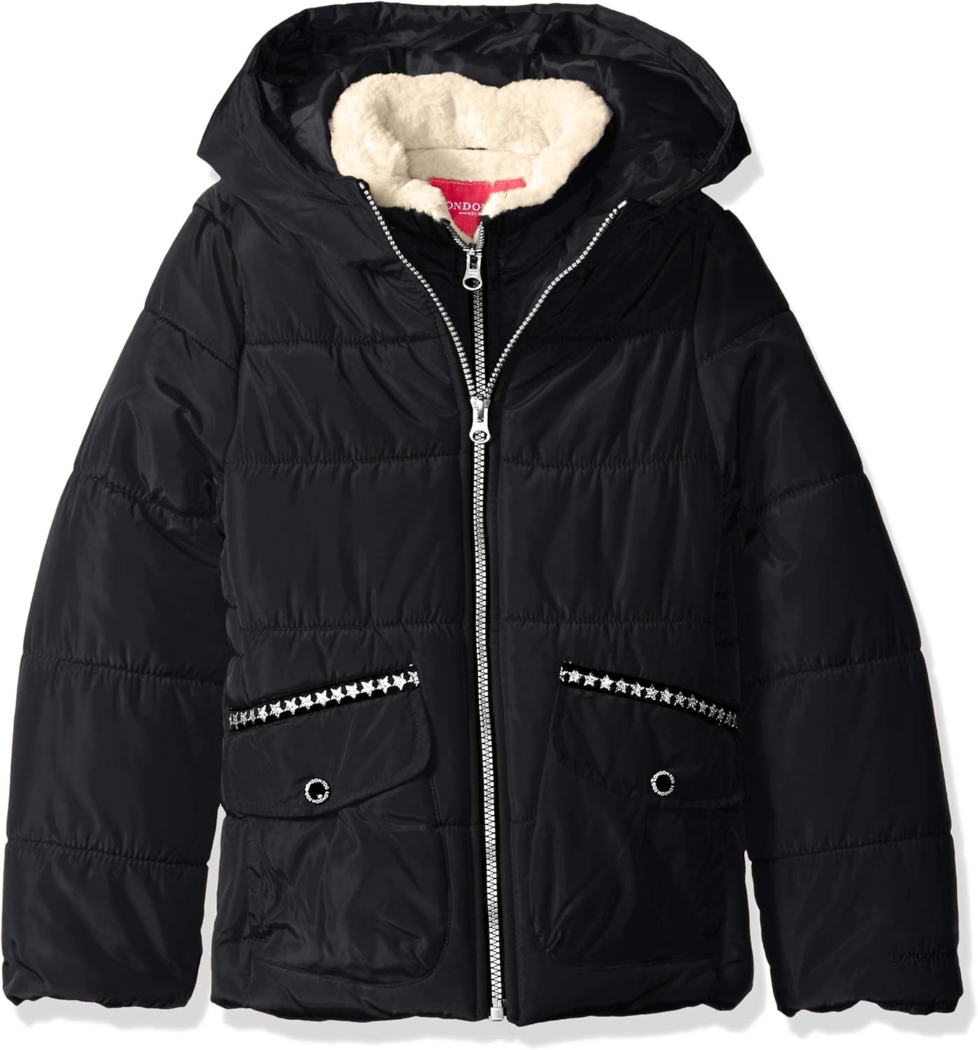 LONDON FOG girls Cozylined Winter Coat Jacket Clothing
