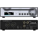 SMSL PL100PRO CD Player CS43131*2 DAC Chips Lossless MQA Playback | CD Transport Optical/Coaxial/RCA/XLR Balanced/3.5mm/4.4mm Headphone Output for Home,Car Playback with Remote Control Black