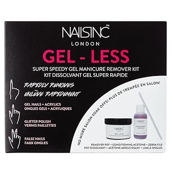 Amazon Com Nails Inc Gel Less Gel Nail Polish Remover Kit Beauty Amazon Com Nails Inc Gel Less Gel Nail Polish Remover Kit Beauty