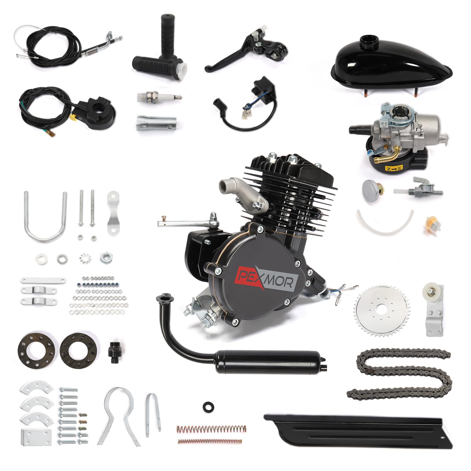 Motor Kit Amazon Motorized Bicycles 80cc Motorised DIY Motorized