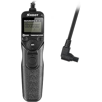 Amazon.com : SHOOT RS-80N3 LCD Timer Remote Controller
