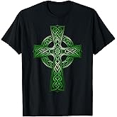 Irish Celtic Cross Knot Christian Holy Trinity Scottish Celt T-Shirt