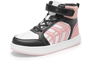 DREAM PAIRS Boys Girls Sneaker High Top Basketball Shoes Kids LilLegends JuniorFly Jumpers Sports Shoes for Athletic School Gym