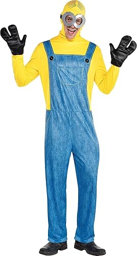 Party City Minion Halloween Costume for Men, Minions: The Rise of