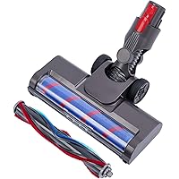 Brush Head Compatible with Dyson V7 V8 V10 V11 V15 Vacuum Cleaner, Direct Drive Cleaner Head Turbine for Hardwood Floor Carpe