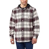Carhartt Men's 105621 Rugged Flex® Relaxed Fit Flannel Fleece Lined Hoo