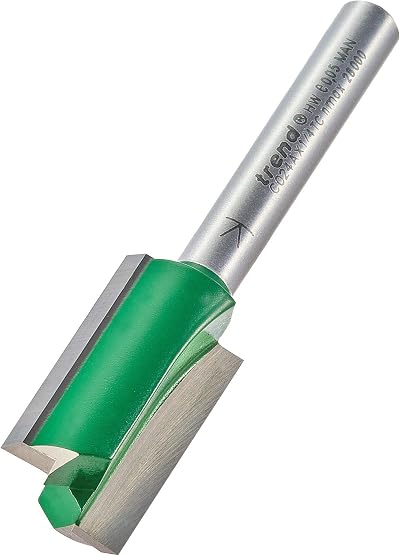 Trend Trend CraftPro Straight Router Cutter Bit 1/4 In Shank 15mm Dia 25mm