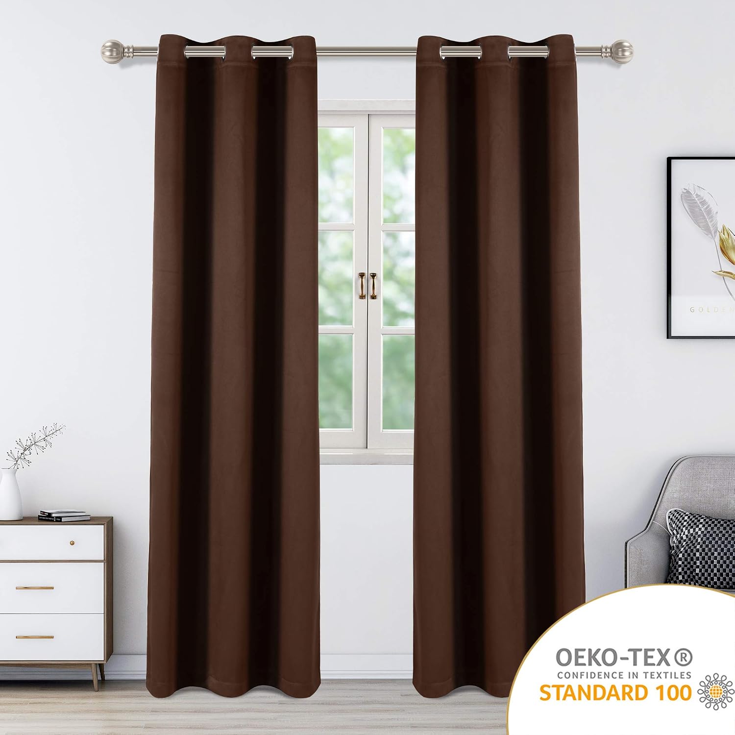 Amazon.com: LORDTEX Blackout Curtains for Bedroom - Thermal Insulated