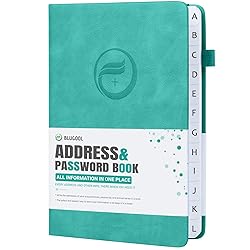 Address Book with Alphabetical Tabs, Hardcover