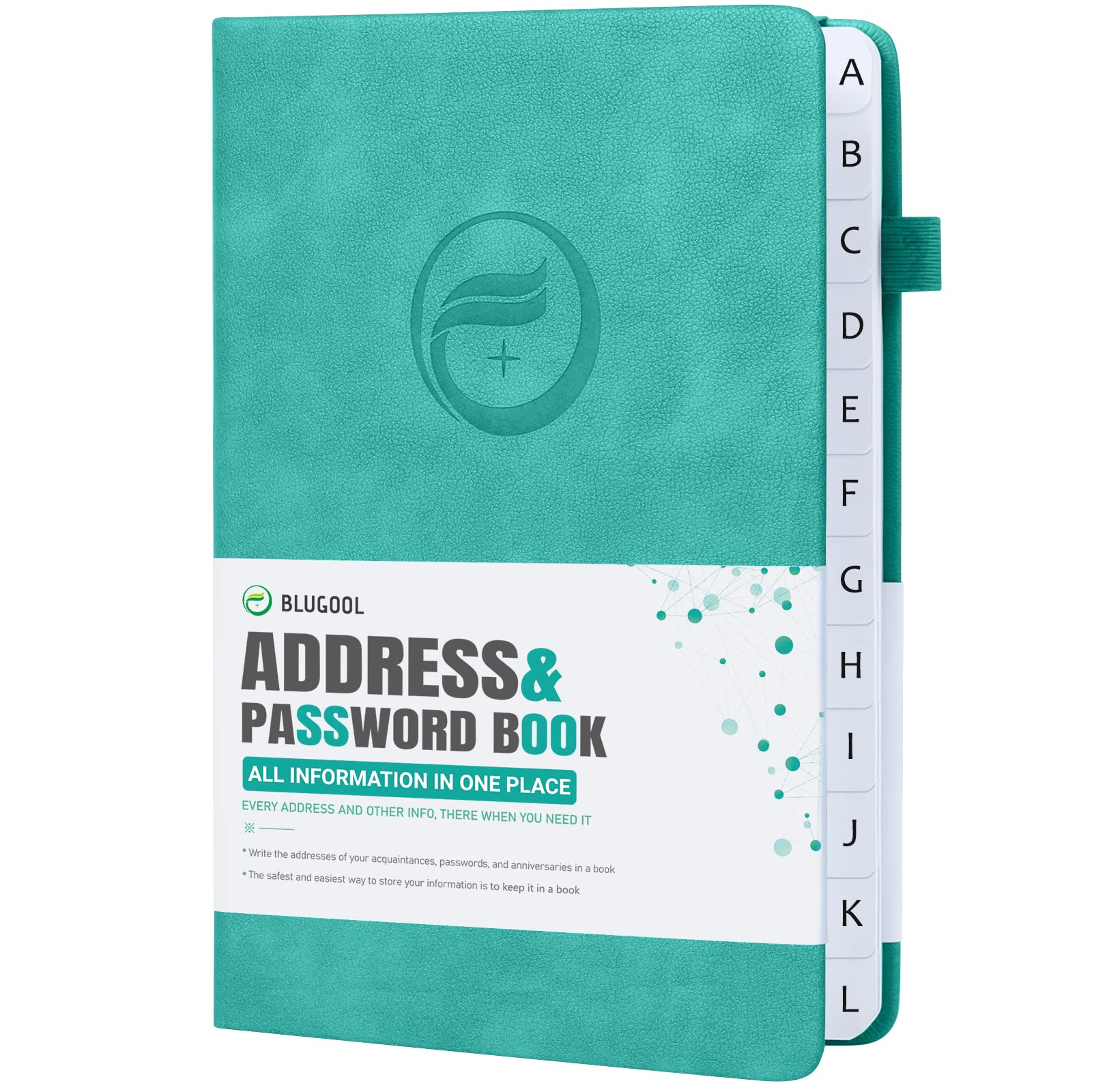 Address Book with Alphabetical Tabs, Hardcover